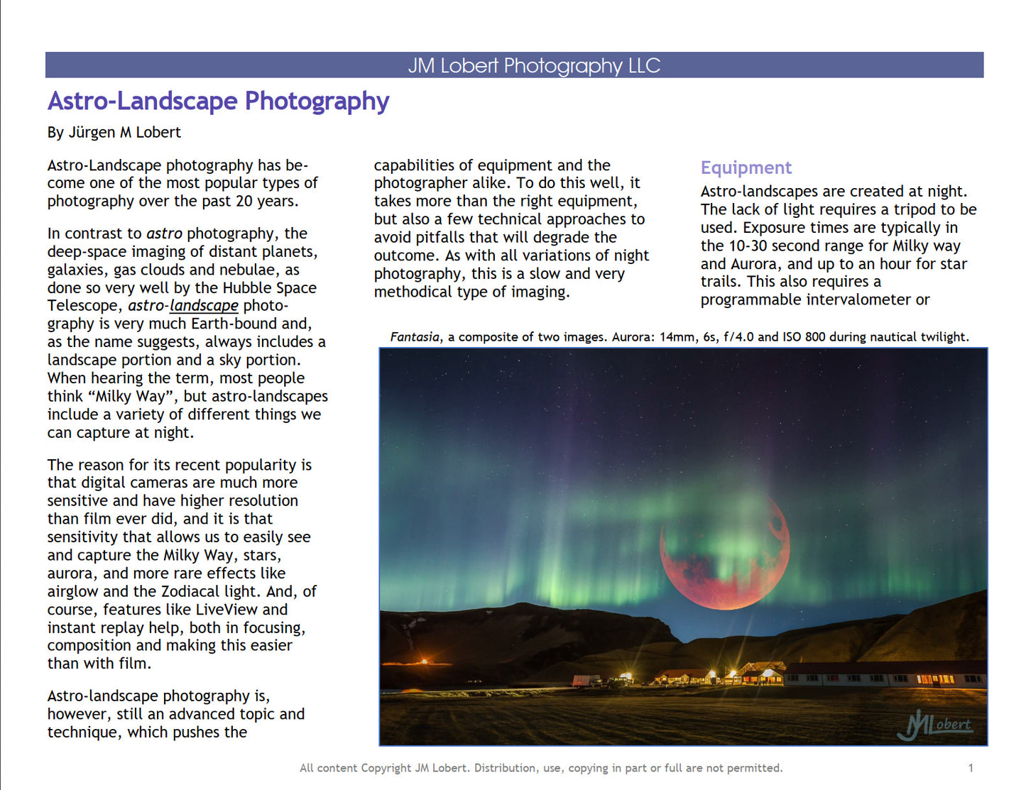 Become Starry-Eyed - an Introduction to Astro-Landscape Photography