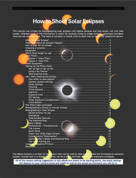 Hello Darkness - Solar Eclipse Tutorial