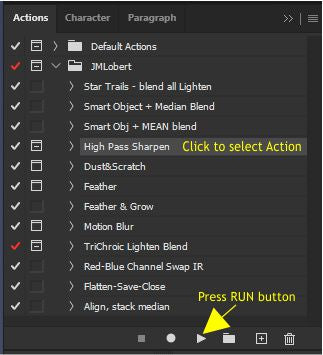 Jürgen's Photoshop Actions for Night Photography