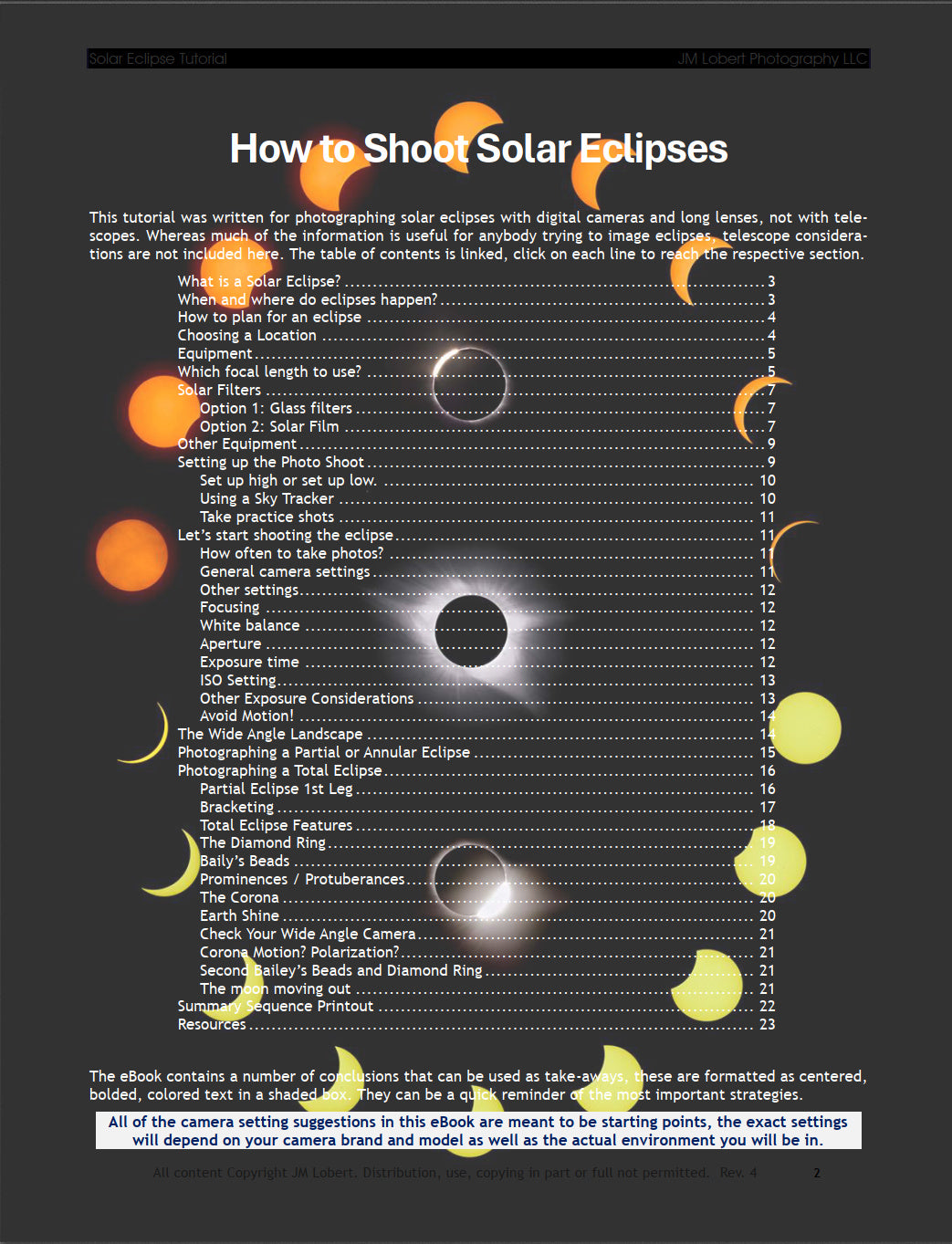 Hello Darkness - Solar Eclipse Tutorial